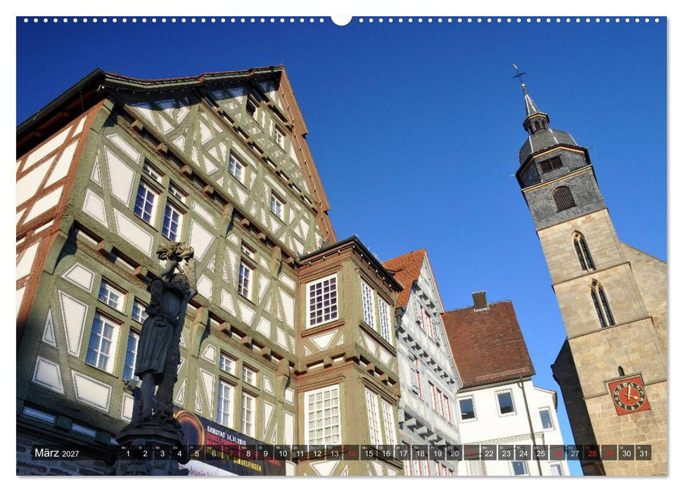 Spaziergang in Böblingen (CALVENDO Wandkalender 2027)