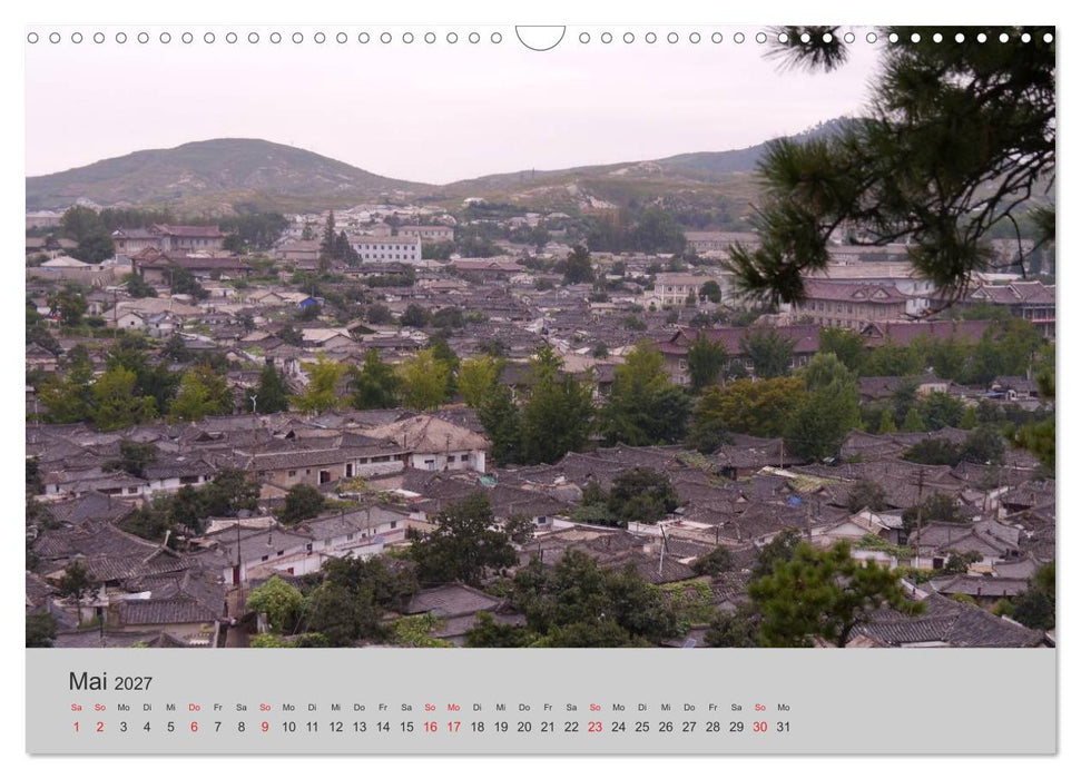 Impressionen aus Nordkorea (CALVENDO Wandkalender 2027)