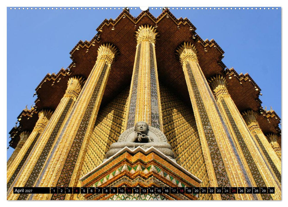 Bangkok: West trifft Fernost (CALVENDO Wandkalender 2027)