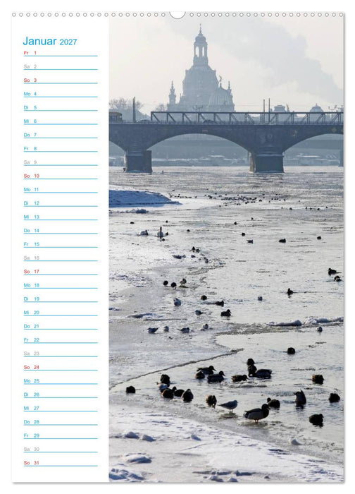 Frauenkirche Dresden (CALVENDO Premium Wandkalender 2027)