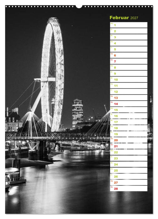 Big City London (CALVENDO Wandkalender 2027)