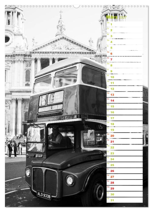 Big City London (CALVENDO Wandkalender 2027)