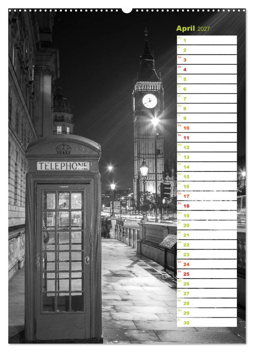 Big City London (CALVENDO Wandkalender 2027)
