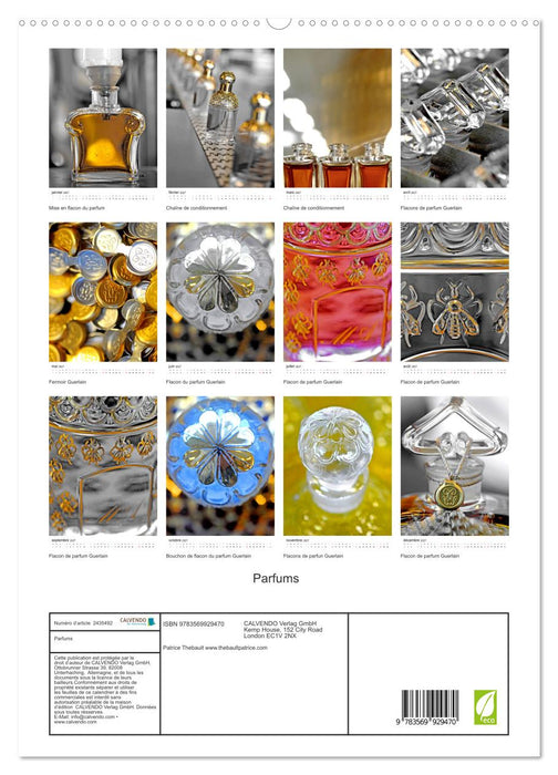 Parfums (CALVENDO Calendrier supérieur 2027)