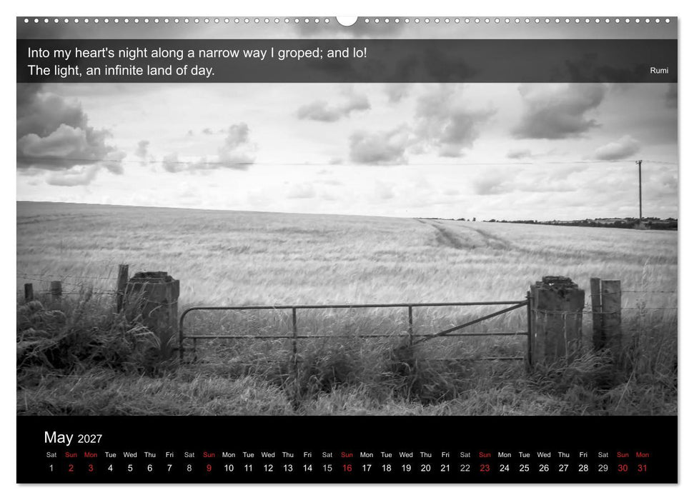 Through the Gate with Rumi (CALVENDO Premium-Calendar 2027)