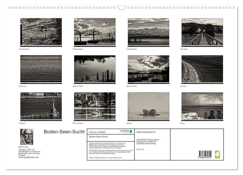 Boden-Seen-Sucht (CALVENDO Wandkalender 2027)