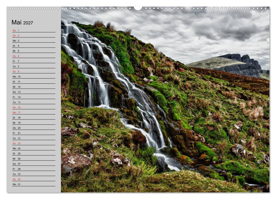 Schottland. Herbe Naturschönheit (CALVENDO Wandkalender 2027)