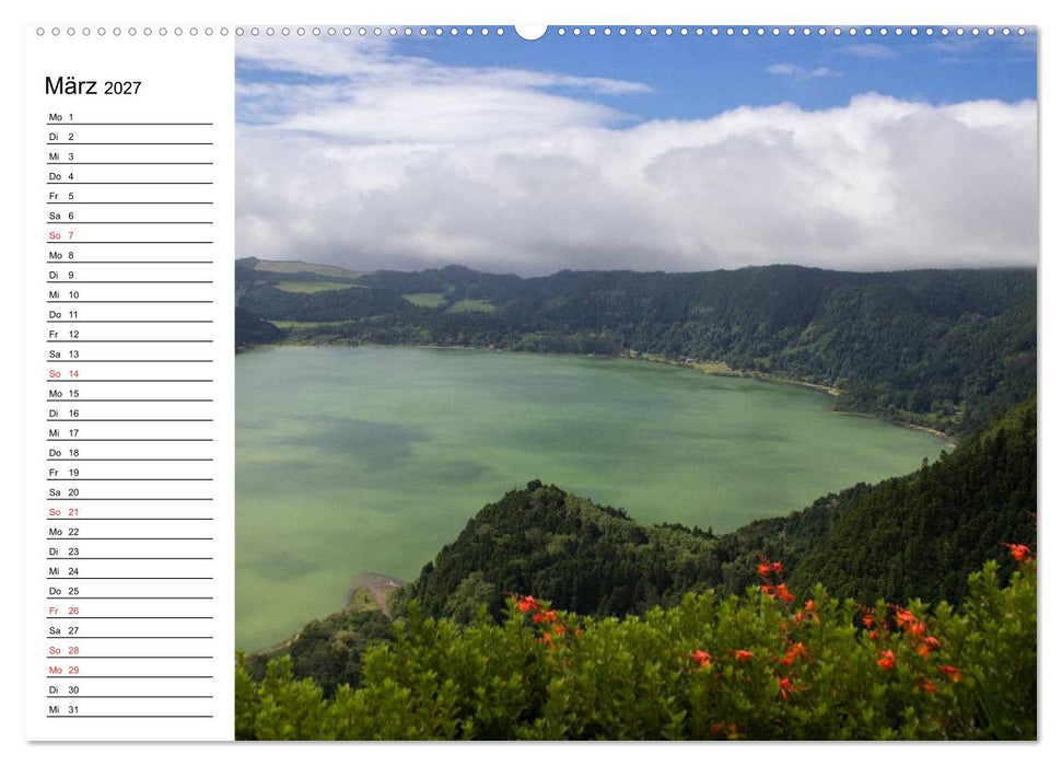 Azoren - São Miguel (CALVENDO Wandkalender 2027)