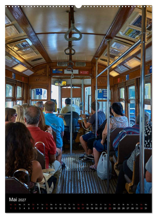 Lissabons Straßenbahnen (CALVENDO Premium Wandkalender 2027)
