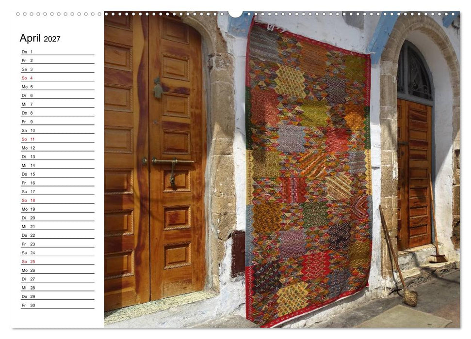 Marokko in Farbe (CALVENDO Wandkalender 2027)
