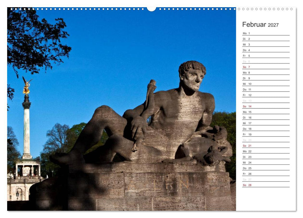 München - Die Schöne (CALVENDO Premium Wandkalender 2027)