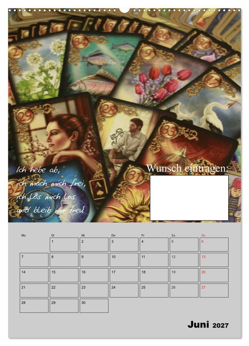 Wunsch- und Zauberkalender (CALVENDO Wandkalender 2027)