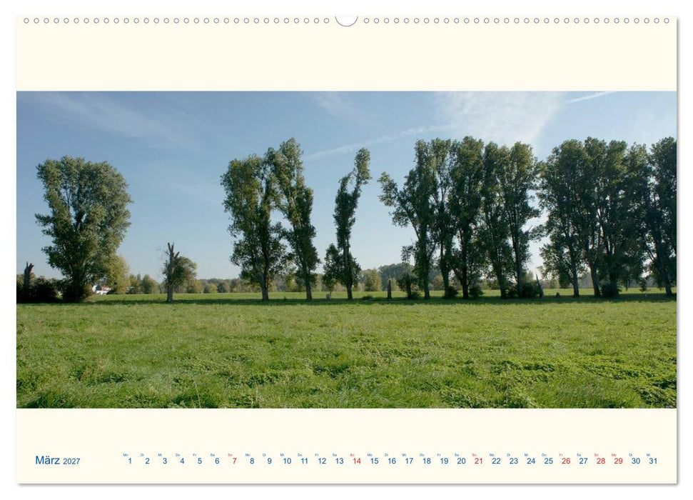 Am Rhein - Urdenbacher Kämpe (CALVENDO Premium Wandkalender 2027)