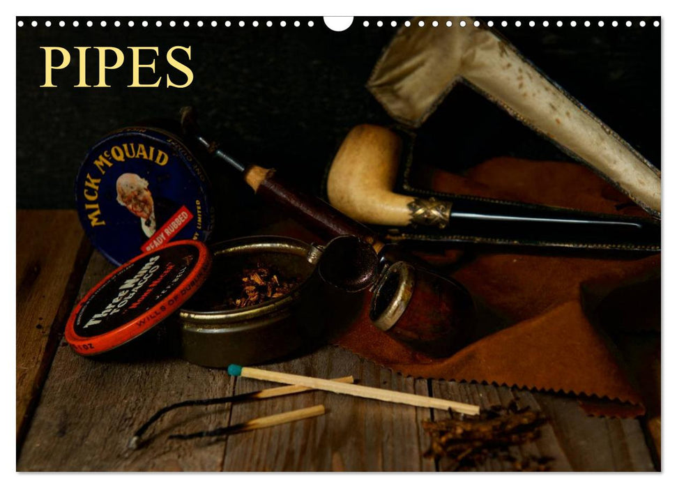 Pipes (CALVENDO Monthly Calendar 2027)