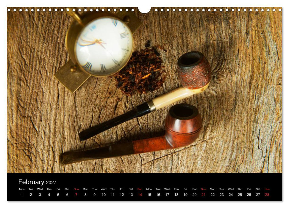 Pipes (CALVENDO Monthly Calendar 2027)