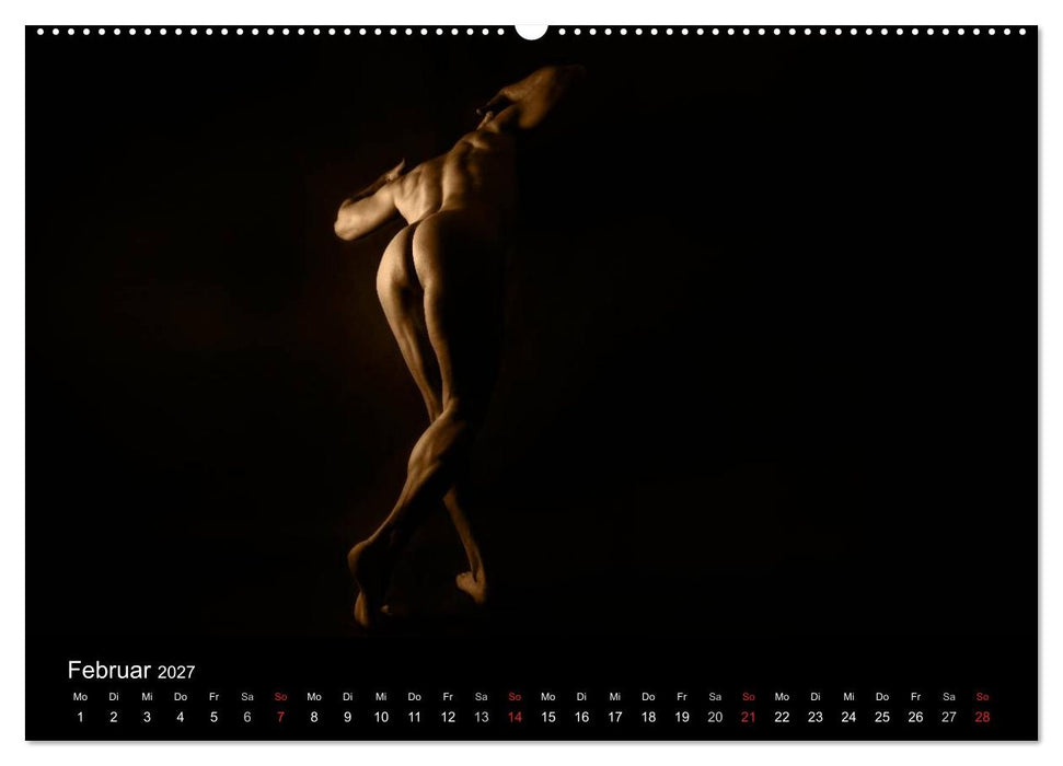 MÄNNER - AKTE ZWISCHEN KRAFT UND SINNLICHKEIT (CALVENDO Wandkalender 2027)