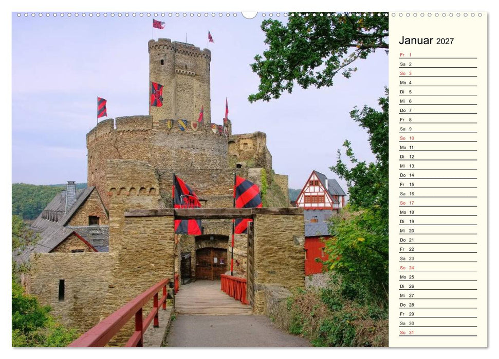 Entlang der Mosel (CALVENDO Premium Wandkalender 2027)