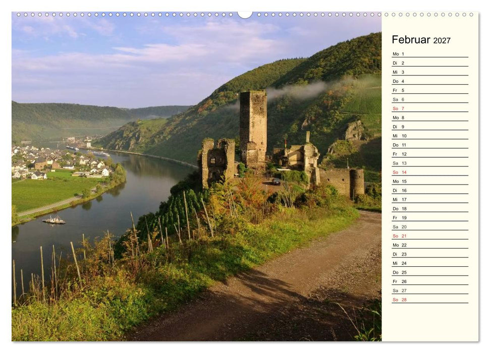 Entlang der Mosel (CALVENDO Premium Wandkalender 2027)