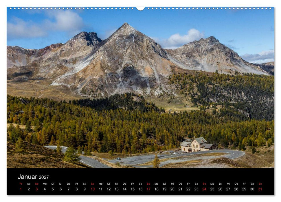 Entschleunigt... reisen durch traumhafte Landschaften "Les Grandes Alpes" (CALVENDO Premium Wandkalender 2027)