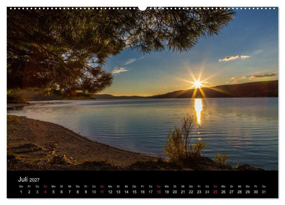 Entschleunigt... reisen durch traumhafte Landschaften "Les Grandes Alpes" (CALVENDO Premium Wandkalender 2027)