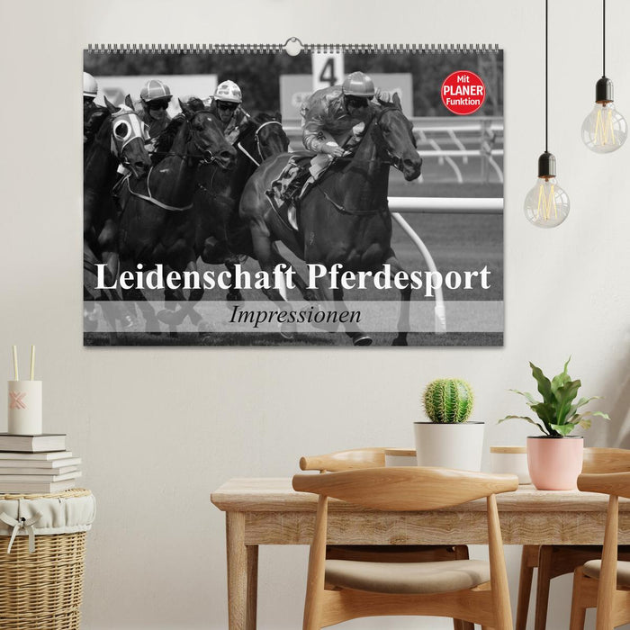 Leidenschaft Pferdesport - Impressionen (CALVENDO Wandkalender 2027)