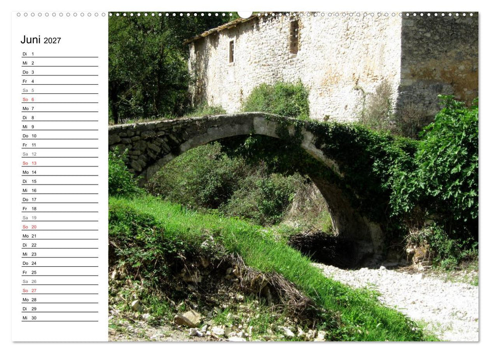 Camino di Assisi - Franziskusweg (CALVENDO Wandkalender 2027)