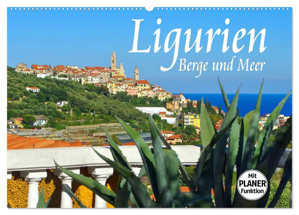 Ligurien - Berge und Meer (CALVENDO Wandkalender 2027)