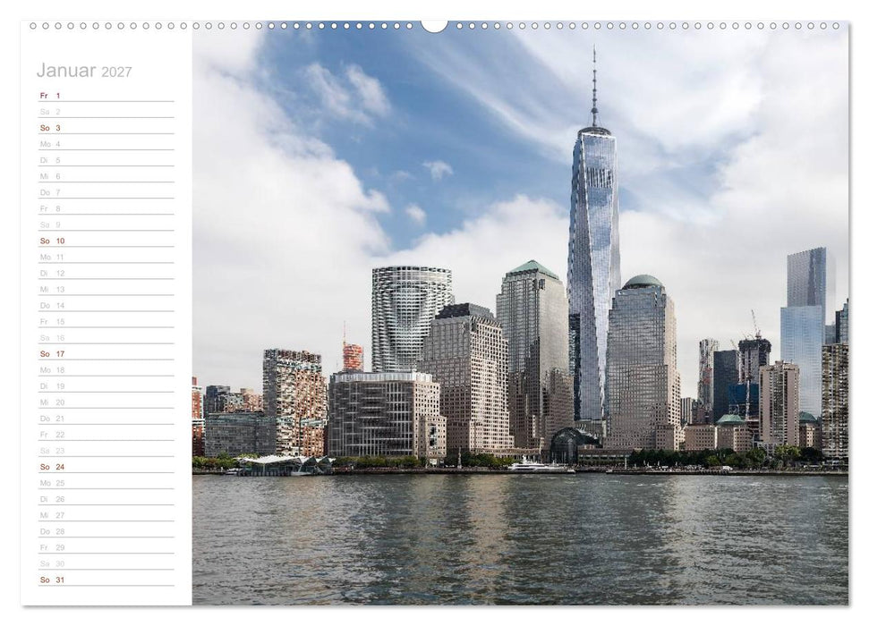 New York - Bilder einer Metropole (CALVENDO Premium Wandkalender 2027)