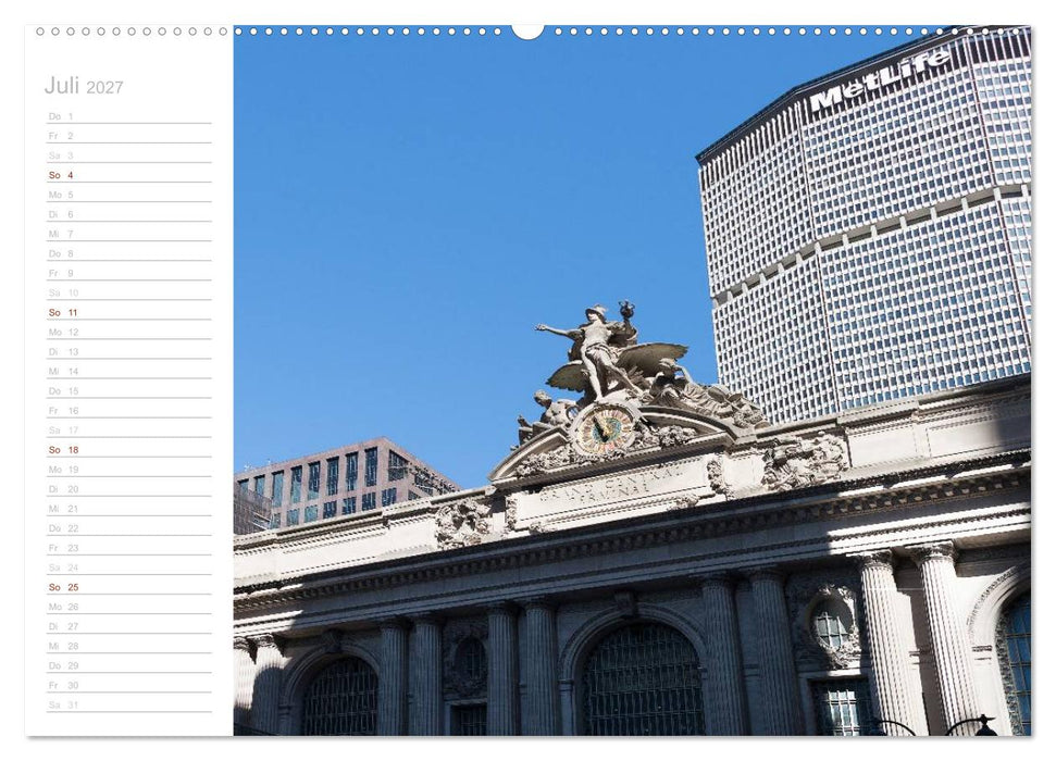 New York - Bilder einer Metropole (CALVENDO Premium Wandkalender 2027)