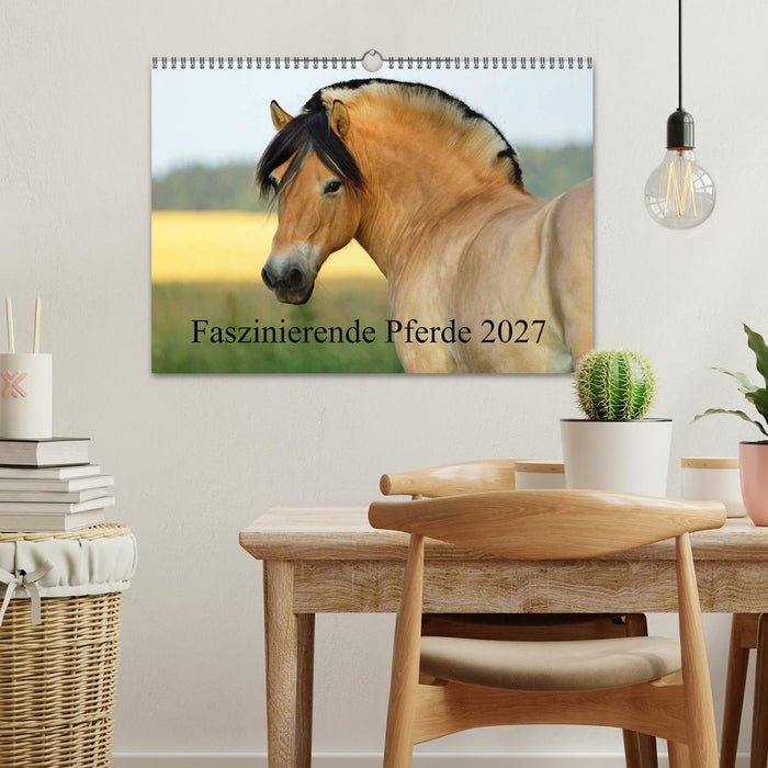 Faszinierende Pferde 2027 (CALVENDO Wandkalender 2027)