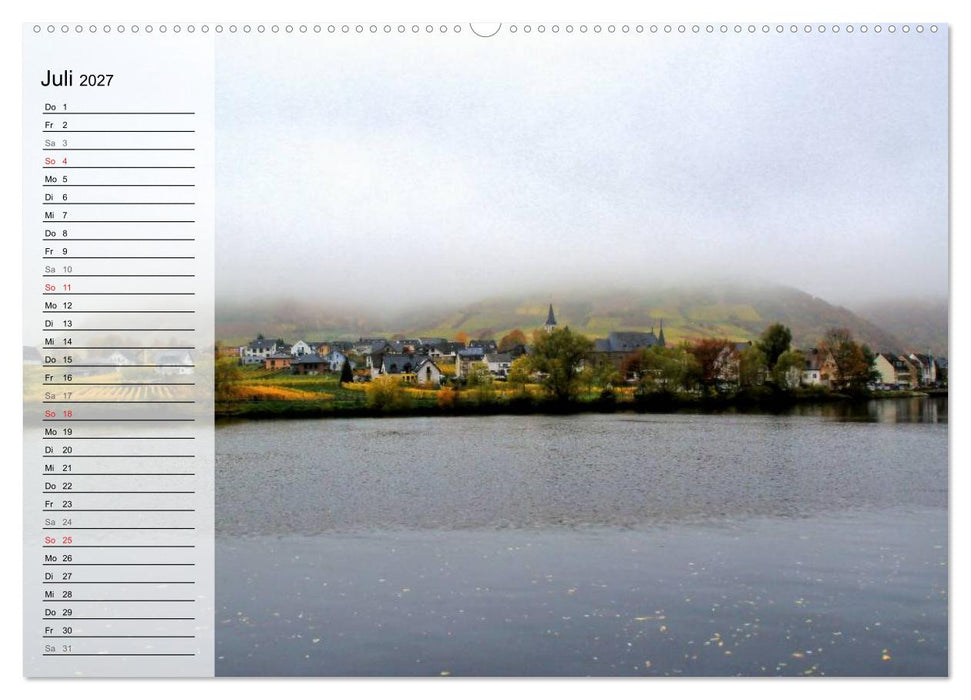 An der wunderschönen Mosel (CALVENDO Premium Wandkalender 2027)