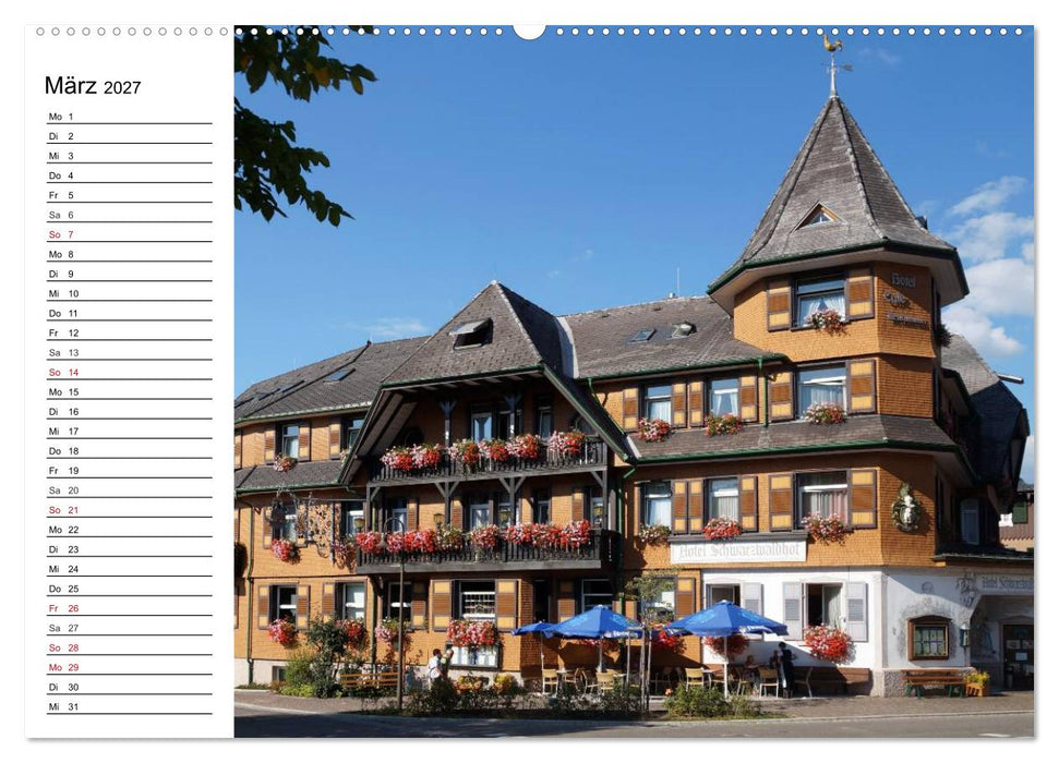 Südschwarzwald - Impressionen (CALVENDO Premium Wandkalender 2027)