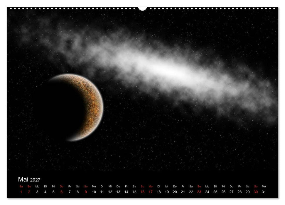 Fantasievolles Weltall (CALVENDO Premium Wandkalender 2027)