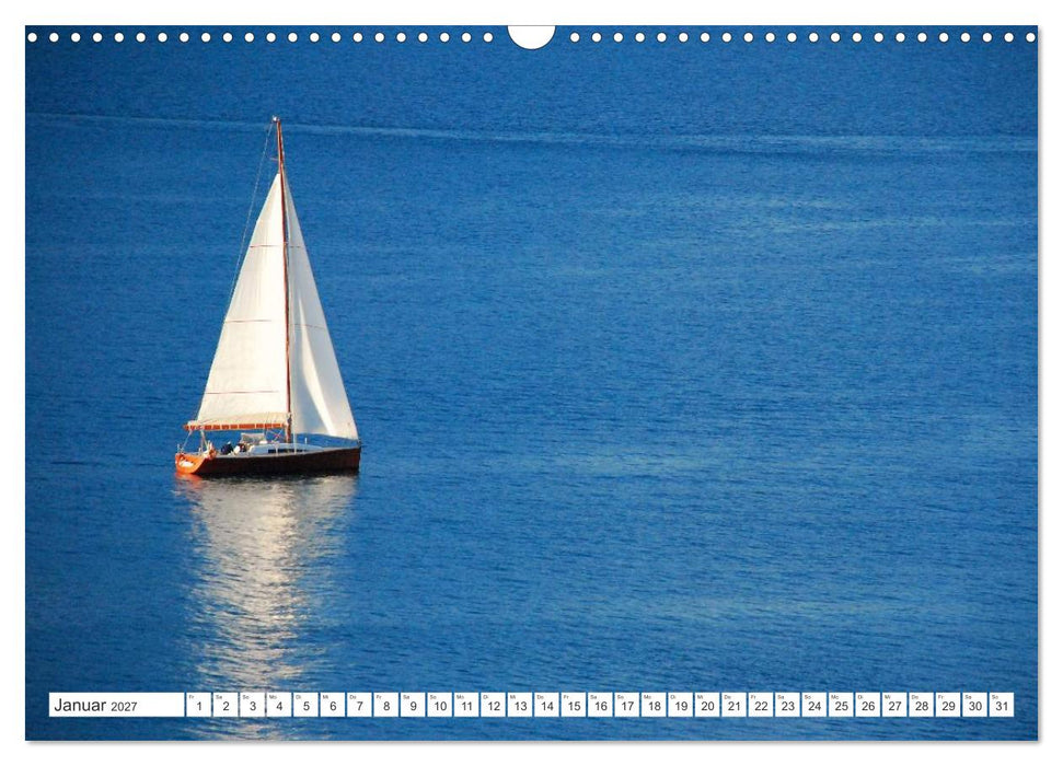 Traumkulisse Gardasee (CALVENDO Wandkalender 2027)