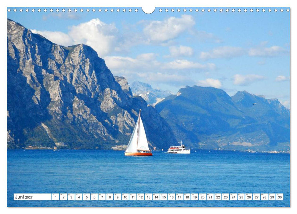 Traumkulisse Gardasee (CALVENDO Wandkalender 2027)