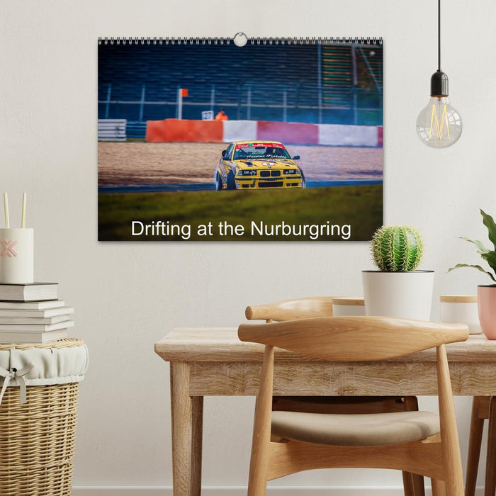 Drifting at the Nurburgring (CALVENDO Monthly Calendar 2027)