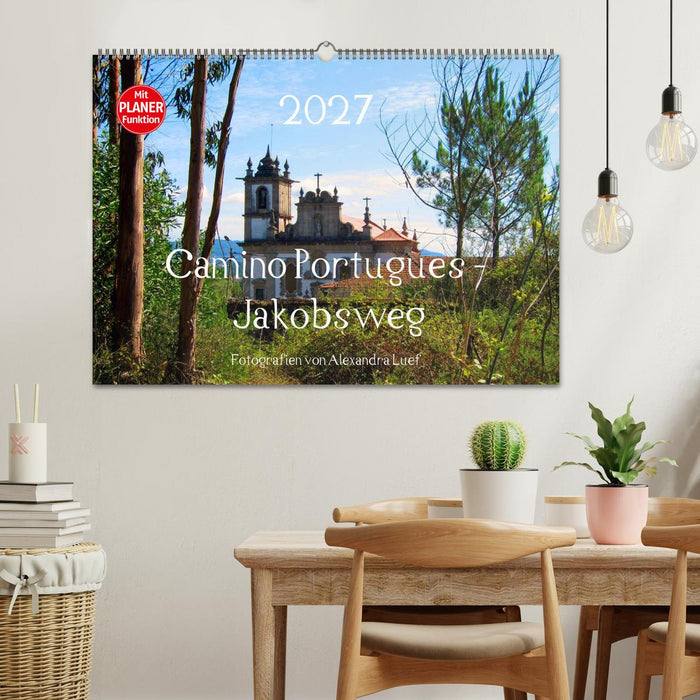 Camino Portugues - Jakobsweg (CALVENDO Wandkalender 2027)