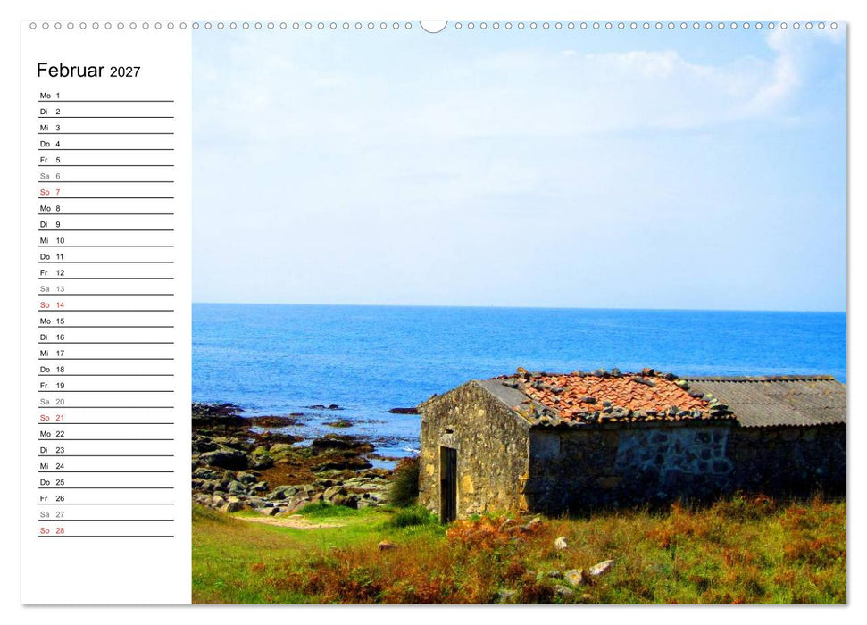Camino Portugues - Jakobsweg (CALVENDO Wandkalender 2027)