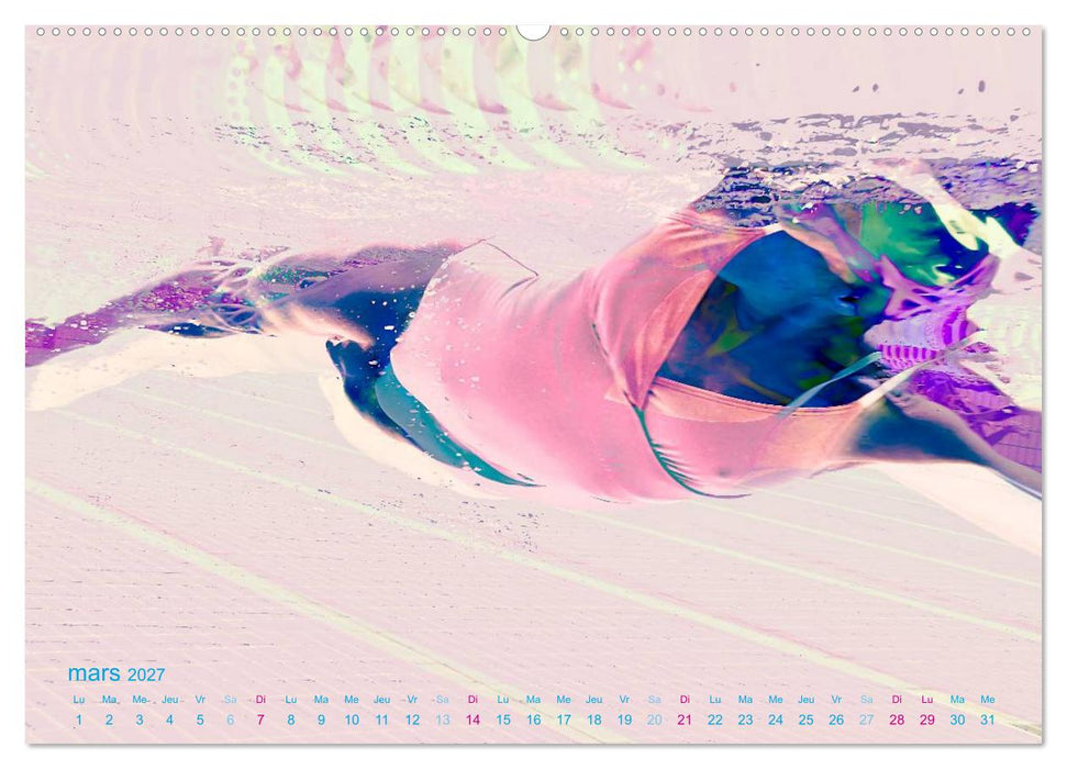 AQUAPASSION (CALVENDO Calendrier supérieur 2027)