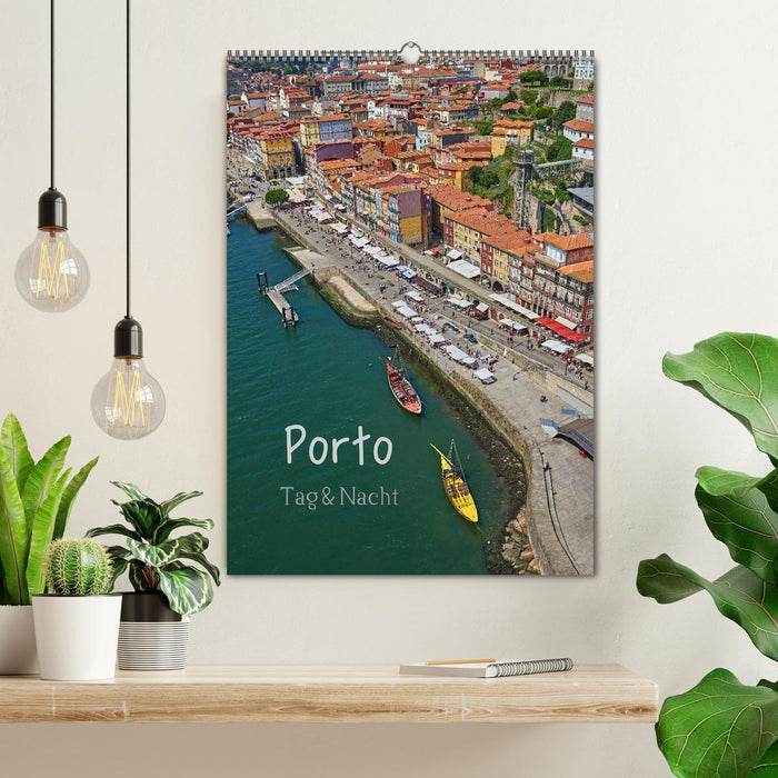 Porto Tag und Nacht (CALVENDO Wandkalender 2027)