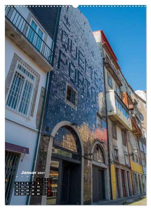 Porto Tag und Nacht (CALVENDO Wandkalender 2027)