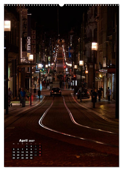 Porto Tag und Nacht (CALVENDO Wandkalender 2027)