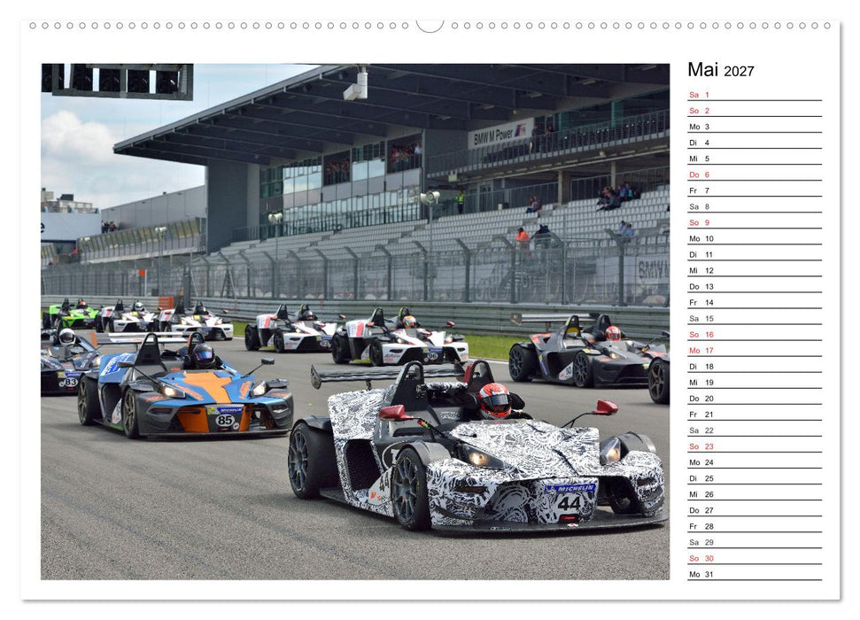 Faszination Motorsport am Nürburgring (CALVENDO Premium Wandkalender 2027)