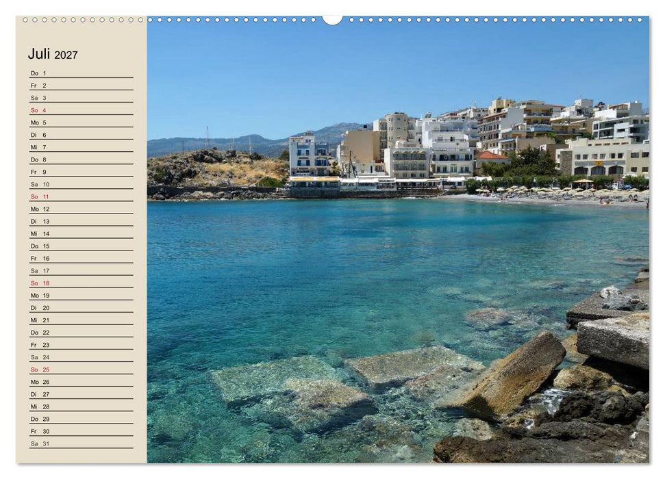 Großer Grieche Kreta (CALVENDO Premium Wandkalender 2027)