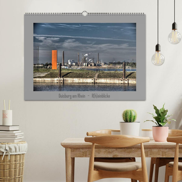 Duisburg am Rhein - R(h)einblicke (CALVENDO Wandkalender 2027)