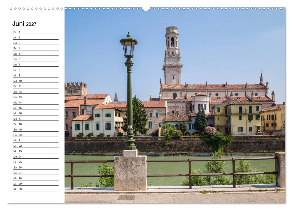 VERONA Historisches Stadtherz (CALVENDO Premium Wandkalender 2027)