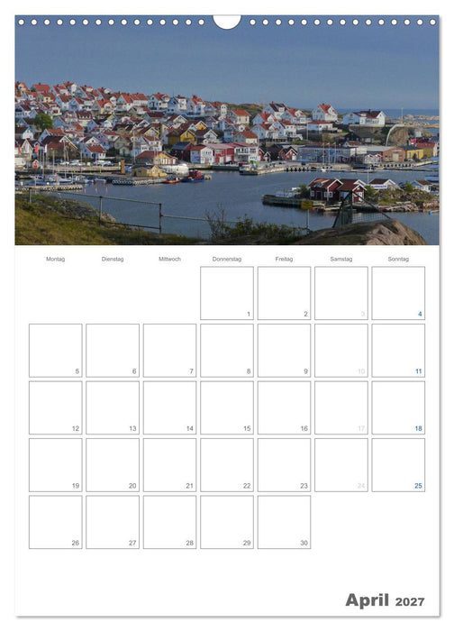 Typisch Schwedisch Bohuslän (CALVENDO Wandkalender 2027)