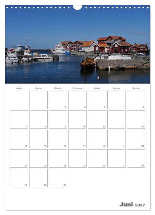 Typisch Schwedisch Bohuslän (CALVENDO Wandkalender 2027)