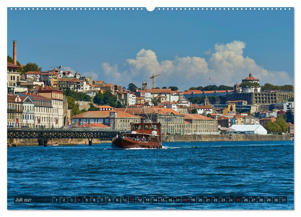 Portugal - Bilder dreier Städte (CALVENDO Premium Wandkalender 2027)