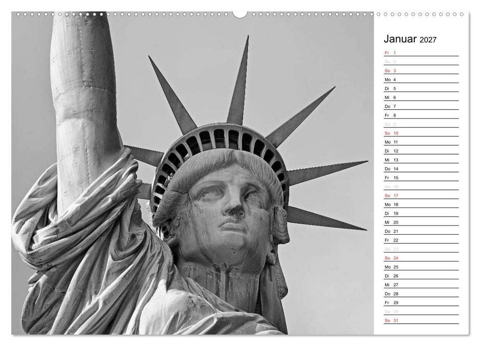 New York (CALVENDO Premium Wandkalender 2027)